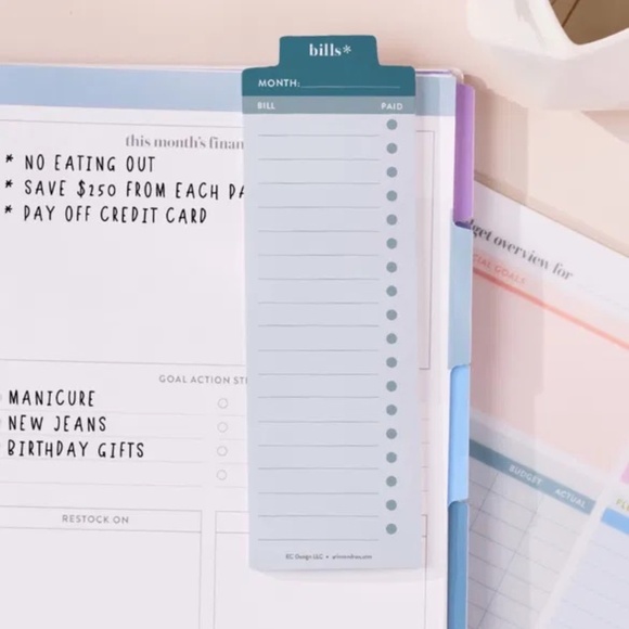 ✨ Erin Condren Budget & Notebook Bundle ✨ - Picture 6 of 16